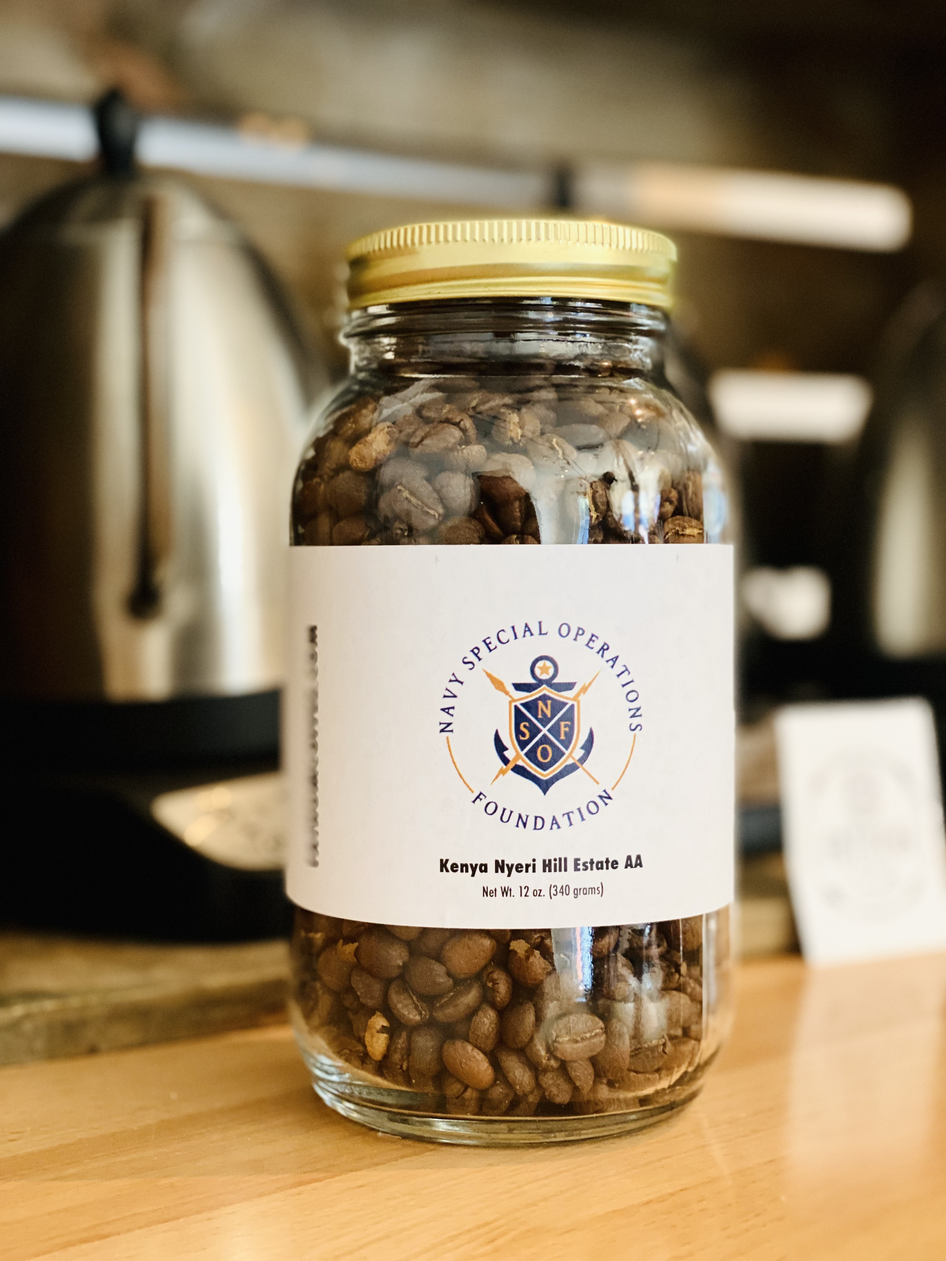 Navy Special Operations Foundation (NSOF) Special Edition Kenya Nyeri Hill AA, medium roast