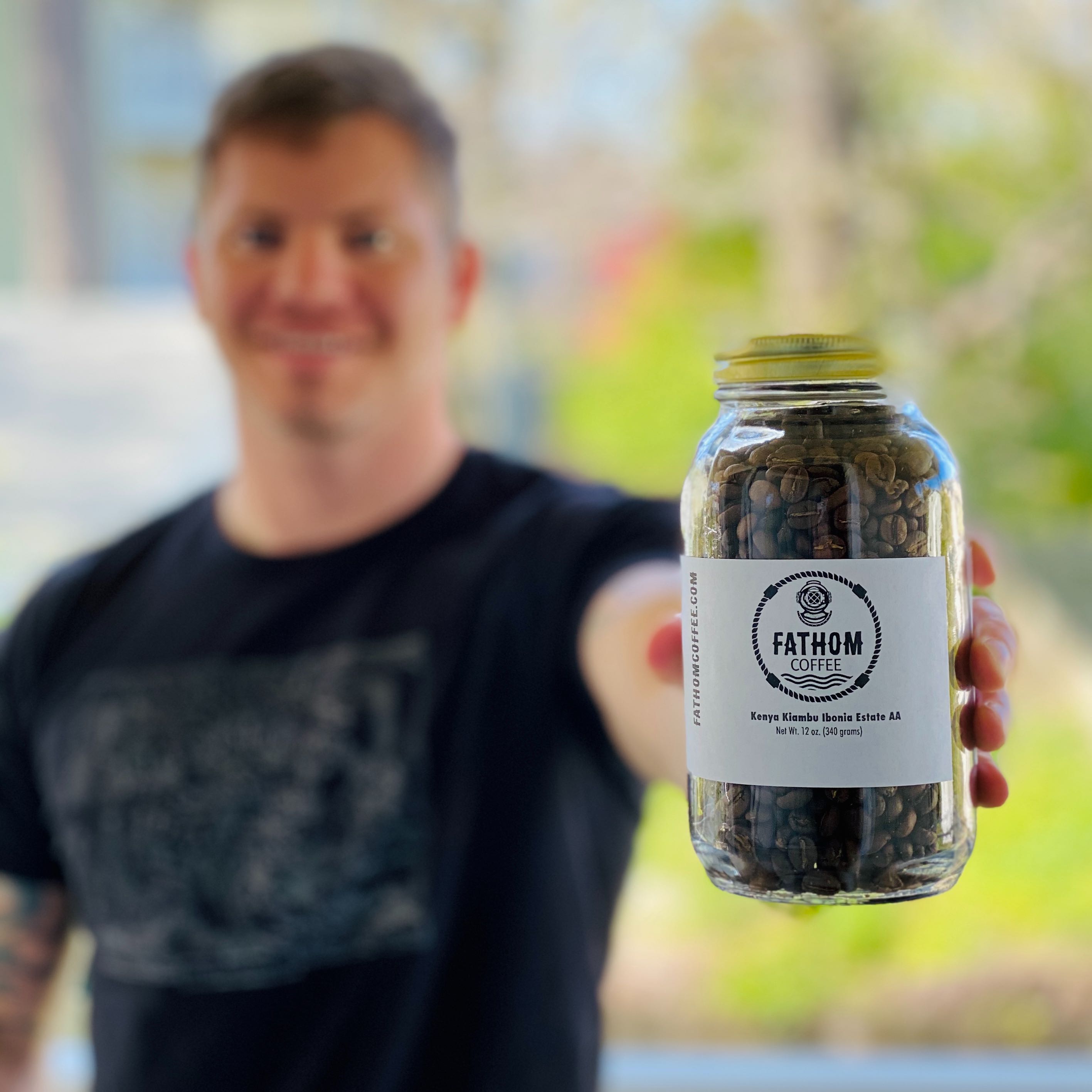 Kenya Kiambu Ibonia Estate AA, medium roast