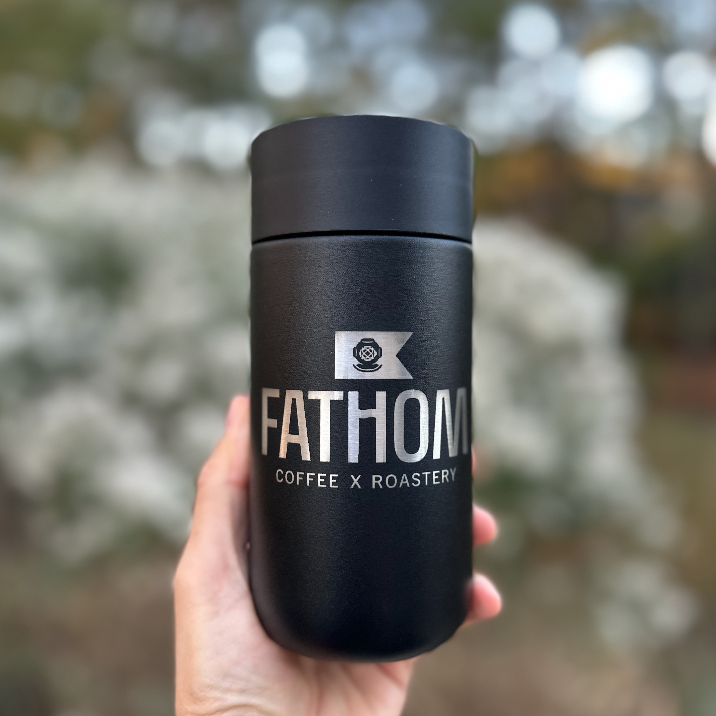 Black Fathom Coffee Fellow Carter Move 360 Mug (12oz)