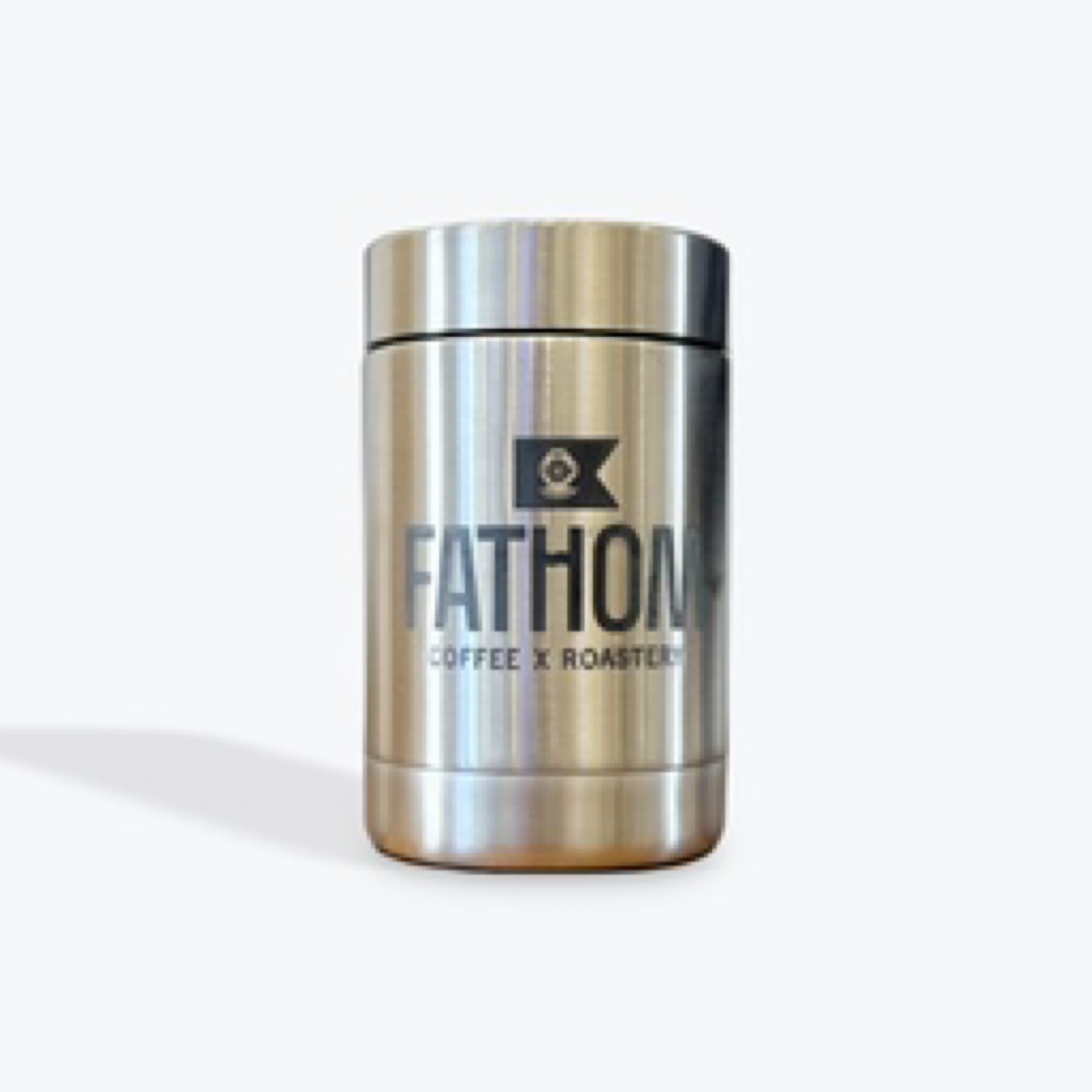 Fathom Coffee 12oz Stainless Steel Can Chiller (Koozie)